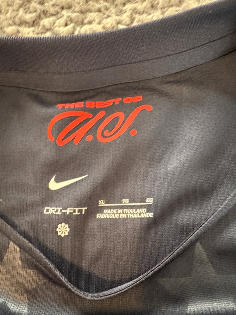 Nike Men’s Size XL Dri-Fit The Best of U.S. World Cup Pulisic Jersey NWT! - Picture 2 of 12